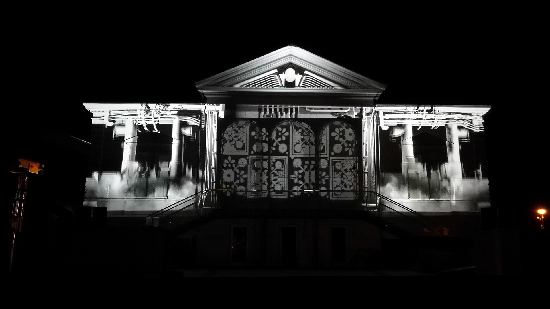Outdoor Video Mapping Projection